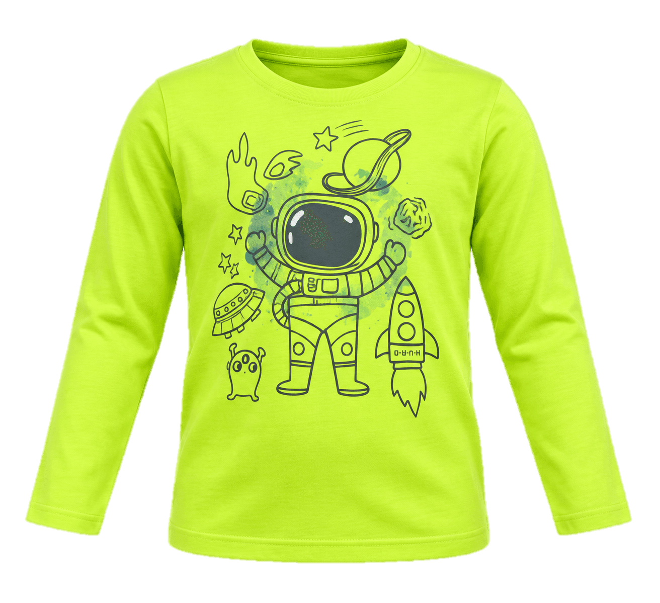 Kids astronaut graphic top